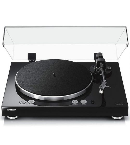 Сетевой виниловый проигрыватель Yamaha TTN-503, Цвет: черный