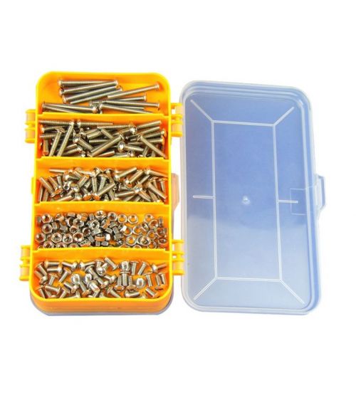 Ресурсный набор крепежных элементов Nickel-plated Screws
